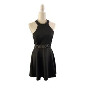 NWT My Michelle Black Semi-Formal Cocktail Dress Size 9